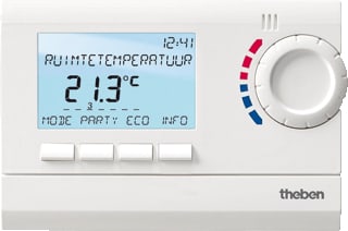 Theben - RAMSES Ruimteklokthermostaat klok rtr ramses 832top2