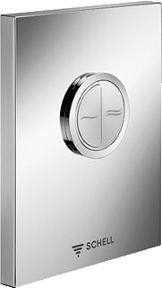 Schell - Compact II Edition Eco Bedieningsplaat spoelsysteem Bedpaneel Wit