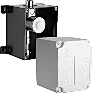 Schell - Compact II Inbouwdoos voor urinoir besturing Inbouwspoeler