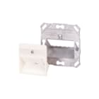 COMMSCOPE NETCONNECT - SL Inzetplaat schakelmateriaal Outlet 3P Wit 1711485-2