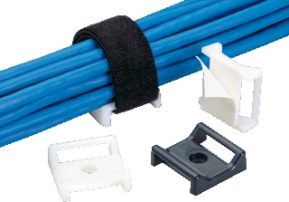 Panduit - Bev.sokkel/element v kabelbinder plakzadel 3/4" zw zk100
