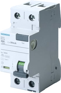 Siemens - Aardlekschakelaar Rccb A 25/2 10Ma 10Ka