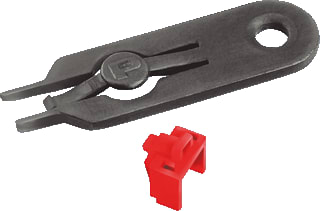 Panduit - Toeb./onderd. modulair aansluitsyst jack blokkeren