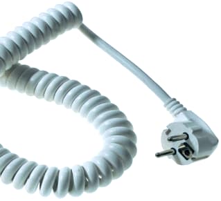 H K Electric - Aansluitleiding Spir.Sn.H05Vv-F 3G1 Wt 0,7M