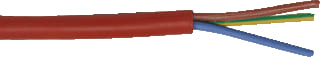 H K Electric - 180C Voedingskabel tot 1 kV beweegbaar Siliconl Sihf2X1,50Br Ri100