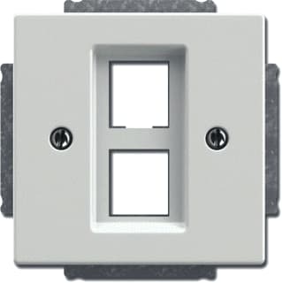 ABB Busch-Jaeger - Future Inzetplaat schakelmateriaal Cpl 2X Mj 216000-2 Mwit