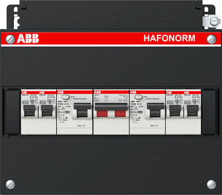 ABB - Hafonorm HAD Groepenkast, geassembleerd Kast Had3232-22+H42/R