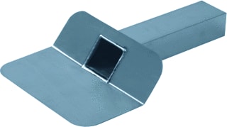 Mawipex - Dakafvoertrechter zij-uitlaat alu.kb.45' 60/100 gu,45