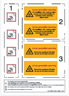 Brady - Veiligheidspictogram Brad Pv+Nen1010 8 Sticker Vl