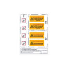 Brady - Veiligheidspictogram Brad Pv+Nen1010 8 Sticker Vl