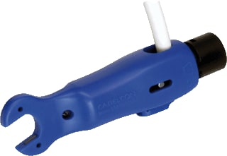 Astro - Puch-on Spec. ger. v communicatietechniek Cabe Coaxstrip Pocket Bleu