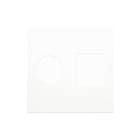 Niko - Original Inzetplaat schakelmateriaal Cpl Aansl Tv/Rj45 101