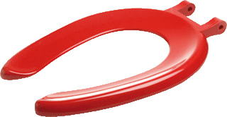 Rezi - Non-Contact Closetzitting Mini, Rood
