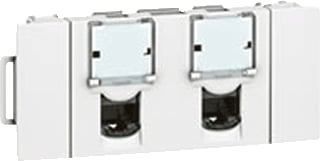 Legrand - LCS2 DLP Datacontactdoos twisted pair Snapon 2X Cat5E Ftp