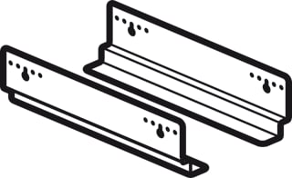 Legrand - LCS2 Comp. v. uitbouw kast/lessenaar Gelrail 19" App D60Cm