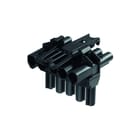Wieland - GST18i5 Comp. verd. insteekb. gebouwinstal. t-splitter zwart