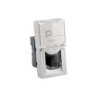 Legrand - LCS2 Mosaic Datacontactdoos twisted pair Outl 1Xftp Cat6 1M Alu