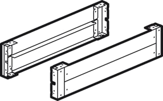Legrand - LCS2 Sokkel voor kast/lessenaar Sokkelkit B600 H100