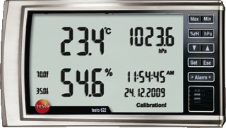 Testo - 622 Opnemer (HVAC) Rv Meter Testo