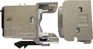 COMMSCOPE NETCONNECT - Twist SL Chassisdeel Modulaire connector mj twist-6as sl ds24