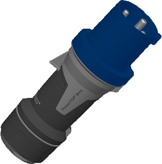 Mennekes - PowerTopXtra CEE-contactstop Cee Conts 3P 63A 230V Pt