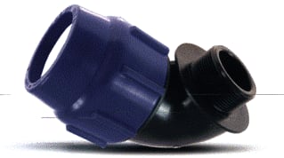 Wavin - FIP Magnum Fitting met 2 aansluitingen Pp Schrfkpp Knie90 20Bud16