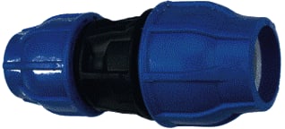 Wavin - FIP Magnum Fitting met 2 aansluitingen Pp Schrfkoppl 63X40 Pn16