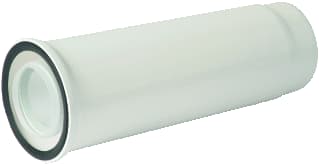 Ubbink - Rolux Concentr. RGA/LTV hulpstuk 2 aansl. Verlengstuk 60/100Mm Wit