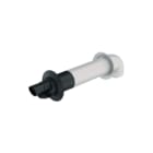 Ubbink - Rolux 5H Rookgasmuurdoorvoer Rlx5H Mdv 60/100 Pp/Ks Zw