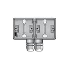 Niko - New Hydro Opbouwbak inbouwschakelmateriaal Wd Ondbak 2V H 2M20 Hydro