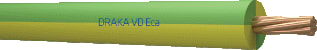 Draka - Installatiedraad VD ECA YE/GN 6 MT
