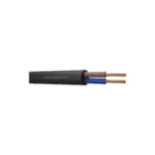 Draka - Voedingskabel tot 1 kV beweegbaar H05RN-F ECA BK 2X0.75 MT