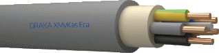 Draka - XMvK Voedingskabel tot 1 kV vaste aanleg Eca 5G2.5 Ri100