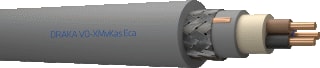 Draka - Voedingskabel tot 1 kV vaste aanleg VO-XMVKAS ECA 3X1.5 MT