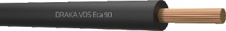 Draka - VDS 90C H07V2-K Installatiedraad Vds Eca 90C Bk 1.5 Ri100