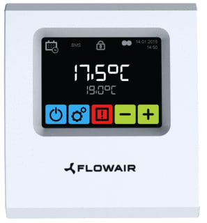 FLOWAIR - System Line Elis/Leo/Oxen Toebeh./onderdelen v luchtgordijn T-Box Touchscreen Regel