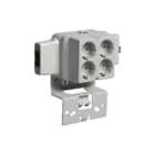 Attema - Cable-mate AK2-S Opbouwdoos wand/plafond Ak2-S/Gz/Wik 5P(2+2)
