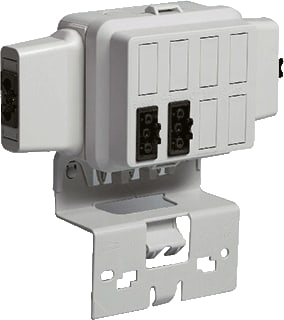 Attema - Cable-mate AK2-S Opbouwdoos wand/plafond Ak2-S/Gz/Wik 5P 2X3P