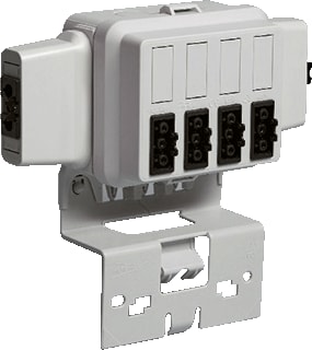 Attema - Cable-mate AK2-S Opbouwdoos wand/plafond Ak2-S/Gz/Wik 5P 4X3P