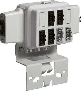 Attema - Cable-mate AK2-S Opbouwdoos wand/plafond Ak2-S/Gz/Wik 5P(2+2+2)