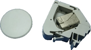 Radiall - RDC Inzetplaat schakelmateriaal Din Module Tbv Jacks