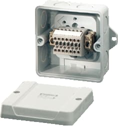 Hensel - RD Opbouwdoos wand/plafond kabelds rijgklem 7p 2,5mm