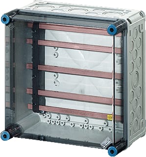 Hensel - Mi-verdelers Railkast 400A 5Plg Mi6255