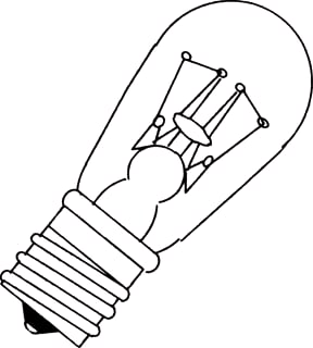 Orbitec - Miniatuur schroef lamp Indicatie- en signaleringslamp Sign 250V E12 19X48 Ds10
