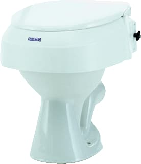Invacare - Aquatec 900 Toiletverhoger Toiltvrh Z/Arml Wit