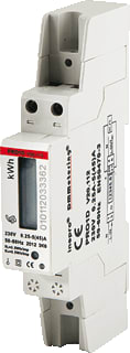 Koopman - PRO Elektriciteitsmeter kwhm 1f/n 45a kwh1047 mid