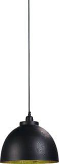SCS - Pendelarmatuur Hanglamp 30X26 Kylie Zw-Gd