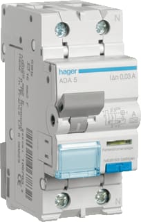 Hager - HACO Aardlekautomaat 1P+N 30/25A B Ada525G