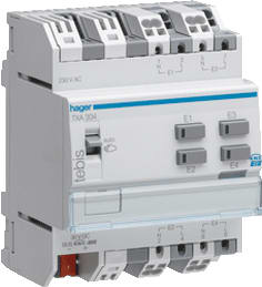 Hager - Tebis gebouwenautomatisering Ingangsmodule Binaire ingang bussysteem 4-V Txa304