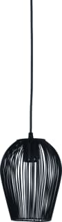 Light & Living - ABBY Pendelarmatuur scs hanglamp 16x20 abby mat zw